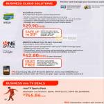 Singtel Business Quickbooks Online, Oneoffice Basic Pack, Mio TV Sports Pack
