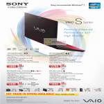 Sony Notebooks Vaio S VPCSA35GG BI, VPCSA36GG BI, VPCSB36FG, VPCSE17GG