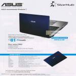Starhub ASUS X42SM-VX567V Notebook Specifications, MaxInfinity Premium Plus 50Mbps Fibre Broadband