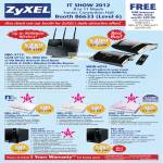 Zyxel Networking NBG-5715 Wireless Router, WHD-6215 Wireless HDMI Kit, NBG-4615, NBG-419N, WAP-3205 Repeater Extender, NSA-221 NAS, NSA-320