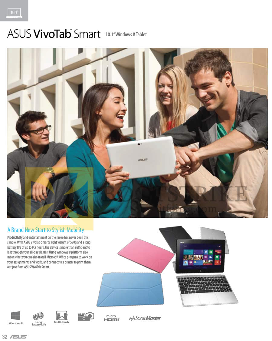IT SHOW 2013 price list image brochure of ASUS Notebooks VivoTab Smart Tablet