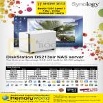Memory World Synology NAS DiskStation DS213air, DS212j, DS213, DS213air, DS213Plus, DS713Plus
