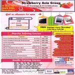 Strawberry Asia Training Courses Certifications Cisco CCNA CCNP, Microsoft MCSA MTA MOS, ITIL V3, PMP, LPIC