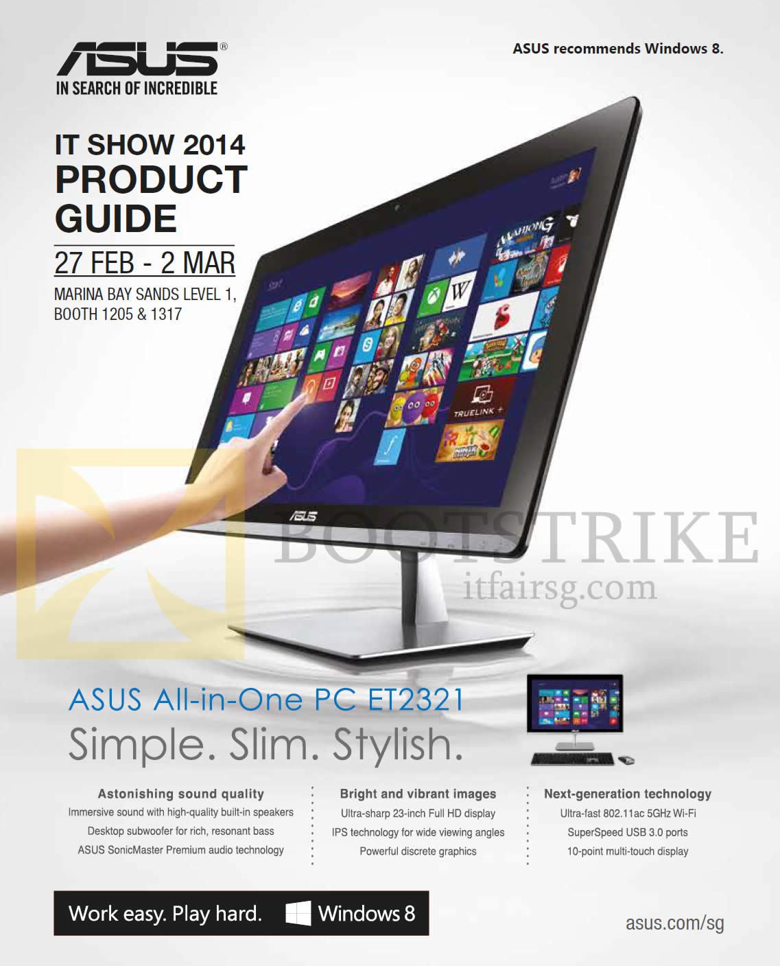 IT SHOW 2014 price list image brochure of ASUS AIO Desktop PC ET2321 Features