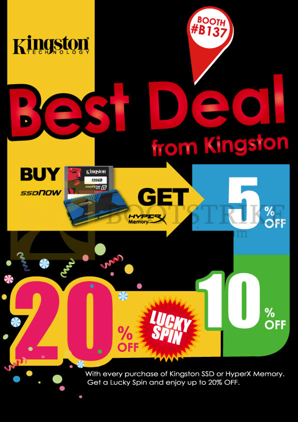 IT SHOW 2014 price list image brochure of Convergent Kingston Best Denki