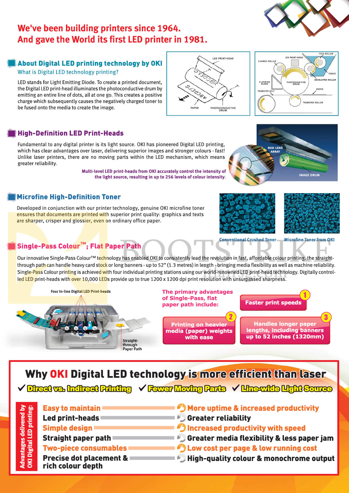 IT SHOW 2014 price list image brochure of OKI Newstead Printers Features, Digital LED