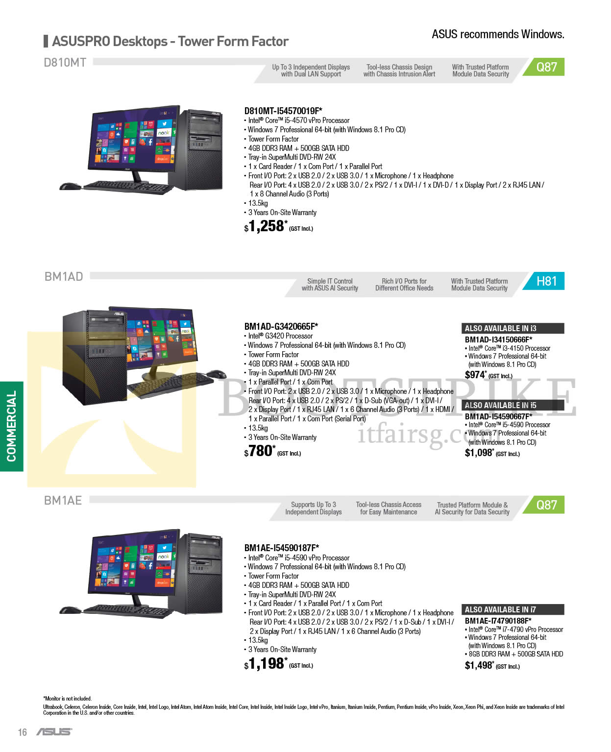 IT SHOW 2015 price list image brochure of ASUS Desktop PCs D810MT, BM1AD, BM1AE, D810MT-i54570019F, BM1AD-G3420665F, I34150666F, I54590667F, BM1AE-i54590187F, I74790188F