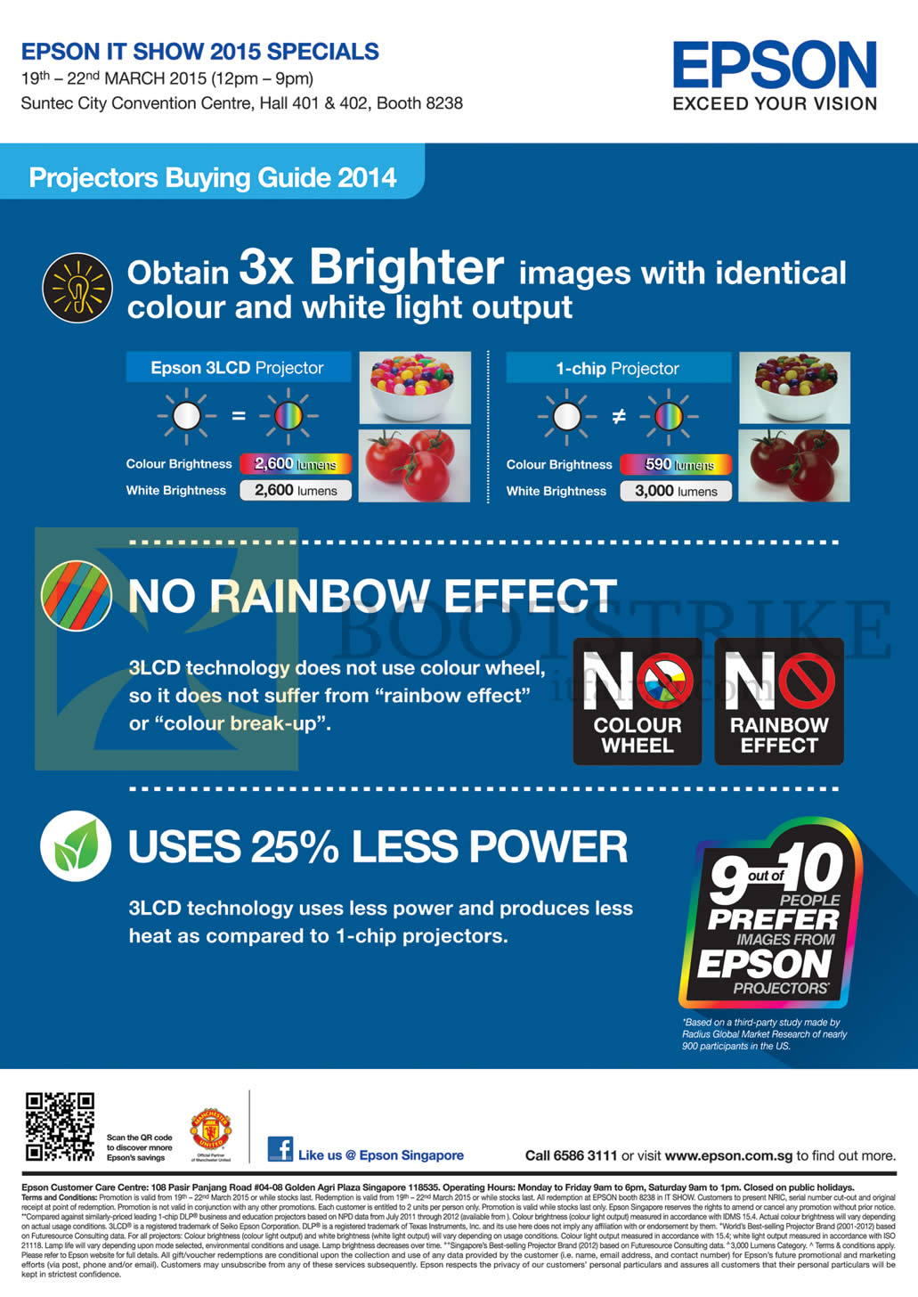 IT SHOW 2015 price list image brochure of Epson Projectors Buying Guide