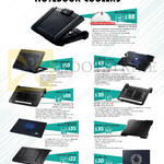 Cooler Master Notebook Coolers Notepal Ergostand II, U3 Plus, I300, X-Lite. L1