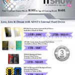 EpiCentre Adata External Storage HV620, HV100, HD650, HD710 Series