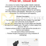 Worldwide Computer Services Buy 1 Monopod Rod Get 1 Free