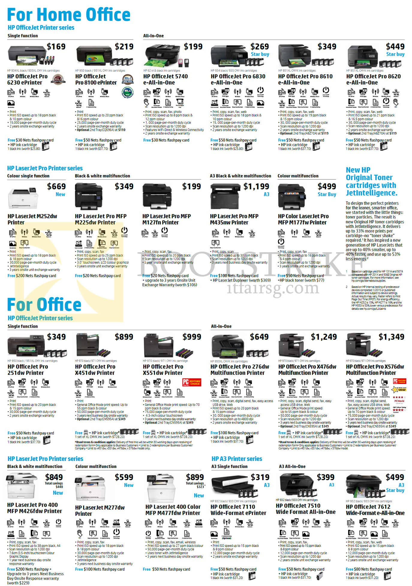 IT SHOW 2016 price list image brochure of HP Printers Officejet, Laserjet Pro, Officejet Pro, LaserJet Pro, A3, All-in-One, EPrinter, MFP, Multifunction, Wide-Format