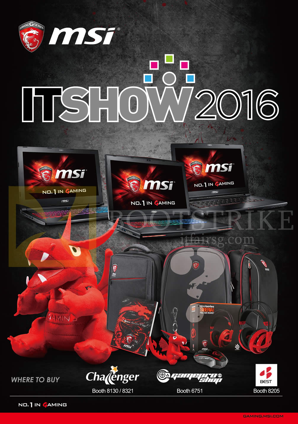 IT SHOW 2016 price list image brochure of MSI Where To Buy