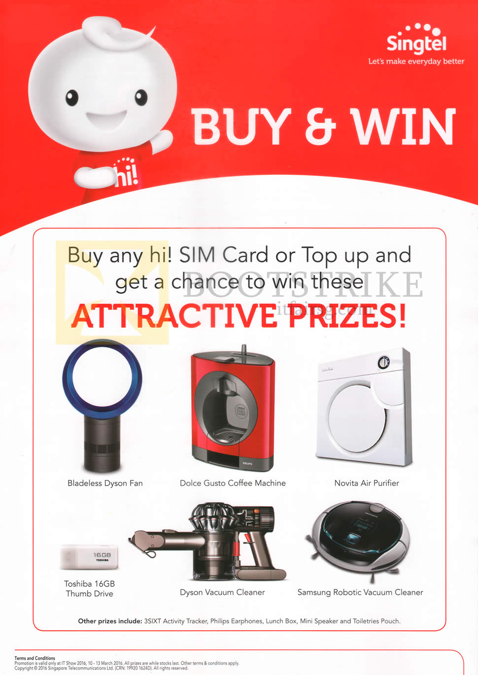 IT SHOW 2016 price list image brochure of Singtel Prepaid Buy N Win Lucky Draw Prizes