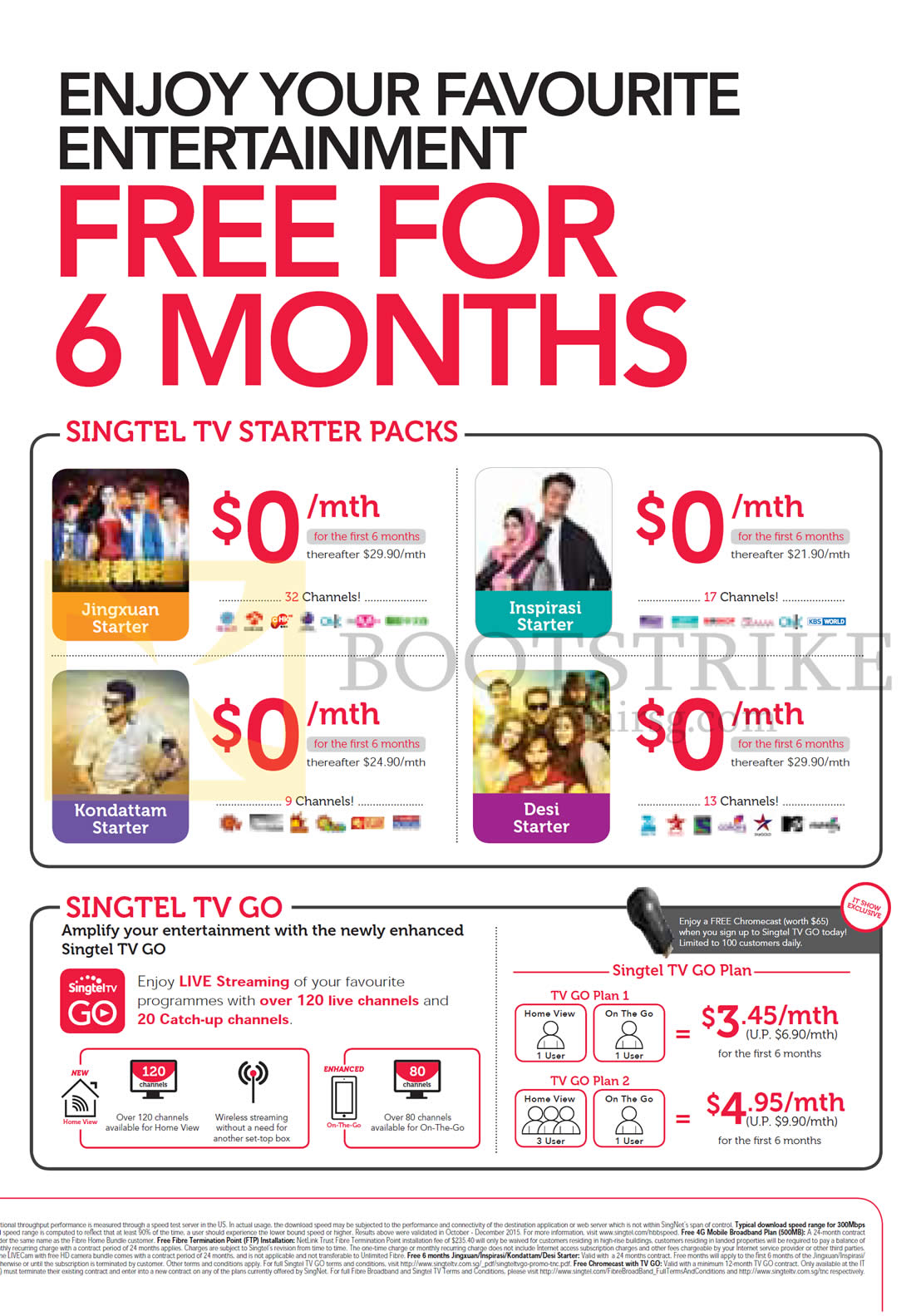 IT SHOW 2016 price list image brochure of Singtel TV Starter Packs, TV Go, Jingxuan Starter, Inspirasi Starter, Kondattam Starter, Desi Starter