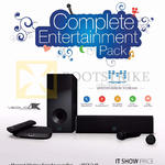 Moment Wireless Karaoke Soundbar, Veolo 4K Complete Entertainment Pack