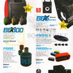 Audio Box Speakers Bluetooth BBX300, BBX5, P1000, P5000v, P2000BTMI, BNP3000, K800 BTMI