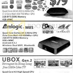 J2 Xiaomi TV Box, Amlogic M8s, Ubox Gen 2