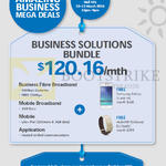 Business 120.16 Business Solutions Bundle, Fibre Broadband, Mobile, Application