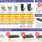 Networking Wireless Wifi Range Extenders, Routers, Adapter, Switches