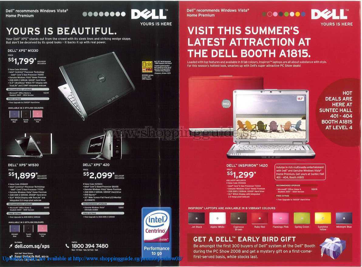 PC Show 2008 price list image brochure of Dell ShoppingGuide.SG-PcShow08-085