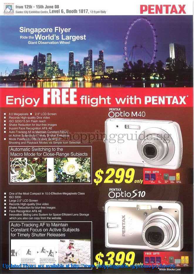 PC Show 2008 price list image brochure of Pentax ShoppingGuide.SG-PcShow08-134