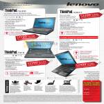Lenovo ThinkPad Notebooks SL410 X201 T410