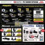 Powerex Imedion Rechargeable Batteries Maha Charger Analyser Nissin Digital Flash Phottix Wireless Remote GPS