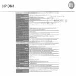 HP DM4 Specifications