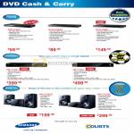 Samsung DVD Players C360 C450K C550 Recorders DVR HR 773A 775A Hifi MM C330D C430D