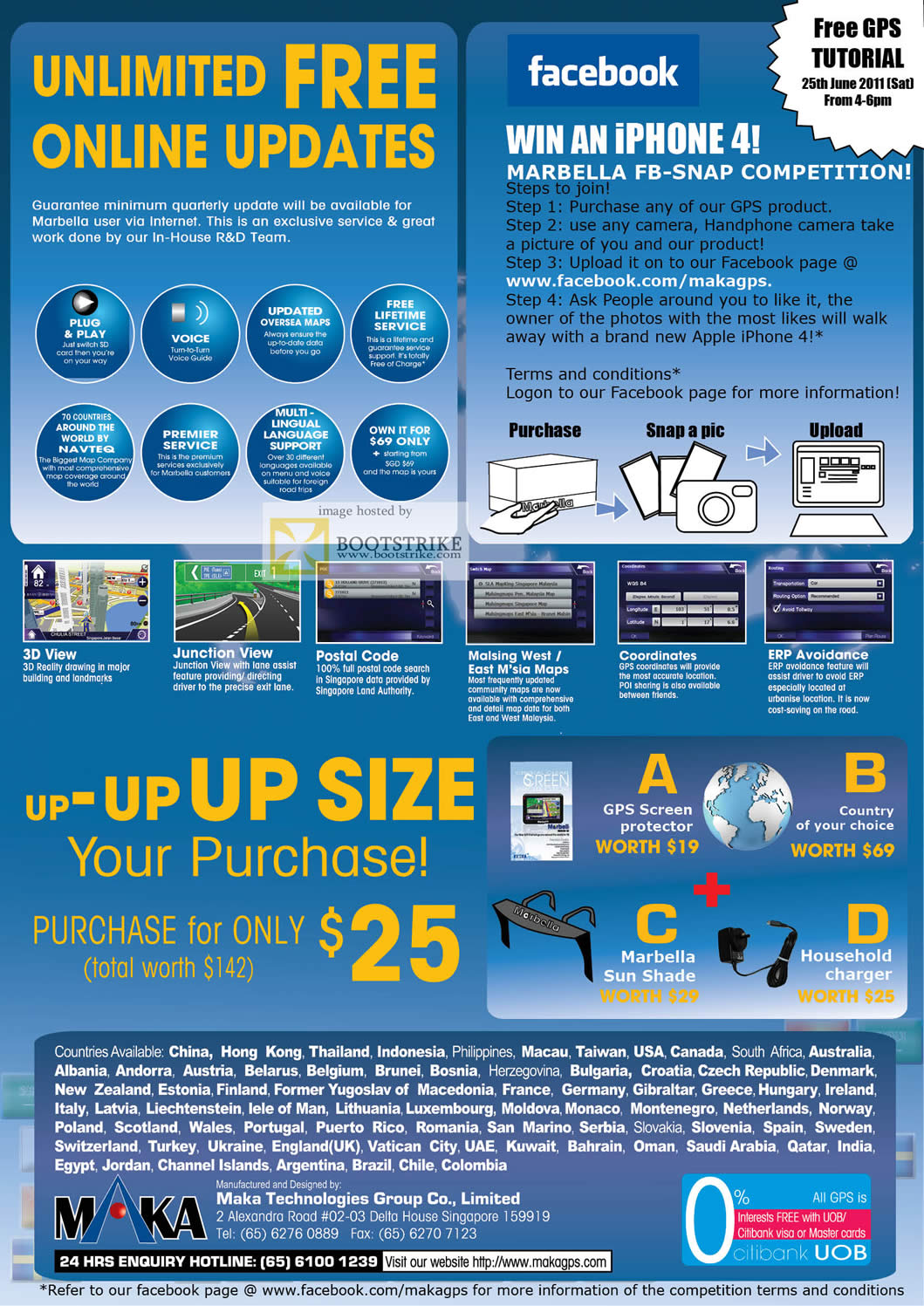 PC Show 2011 price list image brochure of Marbella GPS Maka Online Updates Win IPhone 4 Purchase Upsize