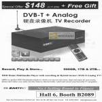 Media Player DVB-T Analog TV Recorder Hybrid Q800 Emtec