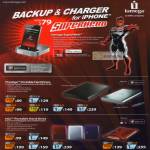 Iomega IPhone Backup Charger SuperHero External Storage Prestige EGo Portable