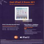 M1 Business Apple IPad 2 Double Bundle Deal Wi-Fi 3G Fibre BizPac 100Mbps
