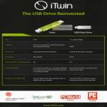 ITwin USB Drive Reinvented Comparison Chart Flash Drive