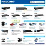 Prolink Networking Switches Wireless Keyboard Mouse Accessories Webcam