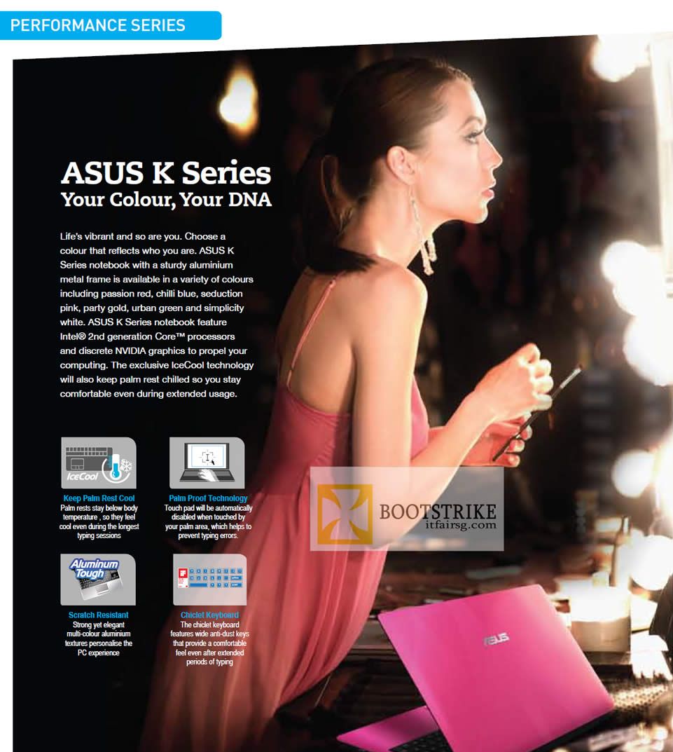PC SHOW 2012 price list image brochure of ASUS Notebooks K Series Features