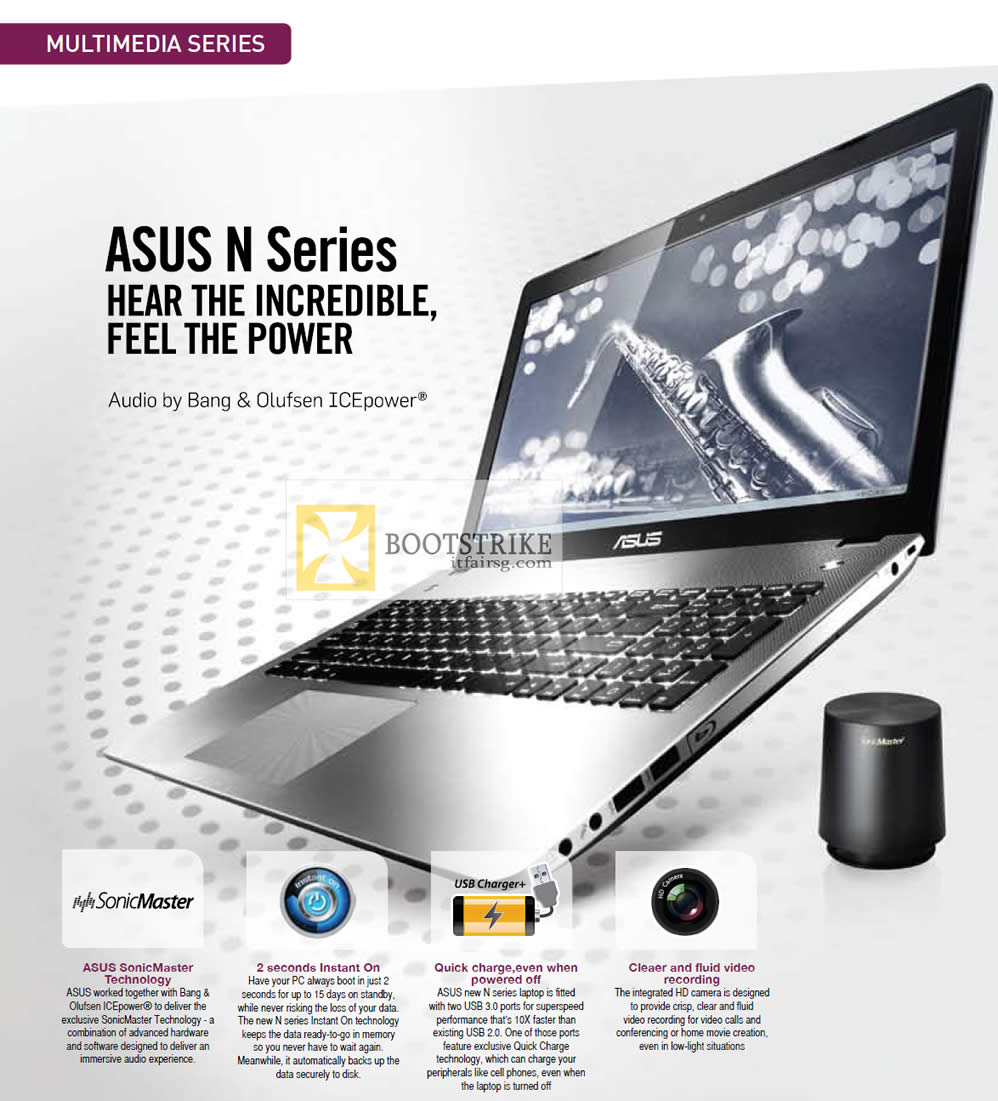 PC SHOW 2012 price list image brochure of ASUS Notebooks N Series Features
