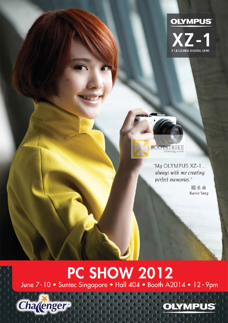 PC SHOW 2012 price list image brochure of Olympus Digital Camera XZ-1