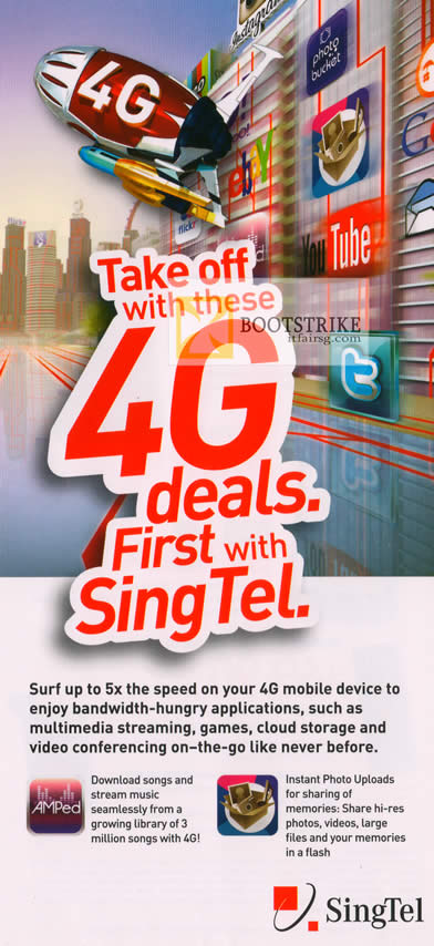 PC SHOW 2012 price list image brochure of Singtel 4G Features