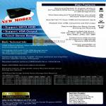Uraku Media Player NV-812 DVR Digital Video Recorder Features Specifications