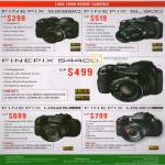 Digital Cameras Finepix S2980, SL300, S4400, HS25EXR, HS30EXR