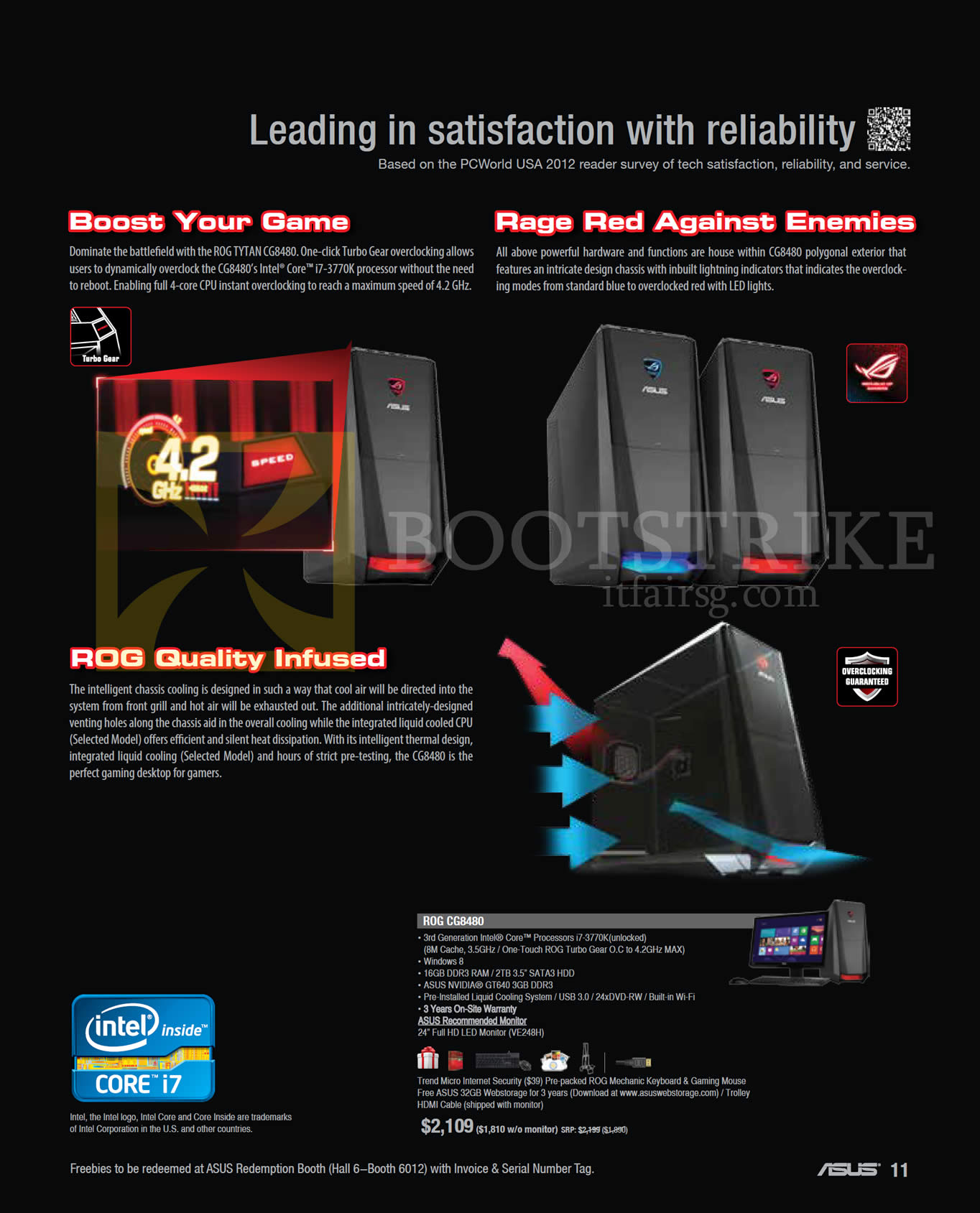 PC SHOW 2013 price list image brochure of ASUS Desktop PC ROG CG8480 Features