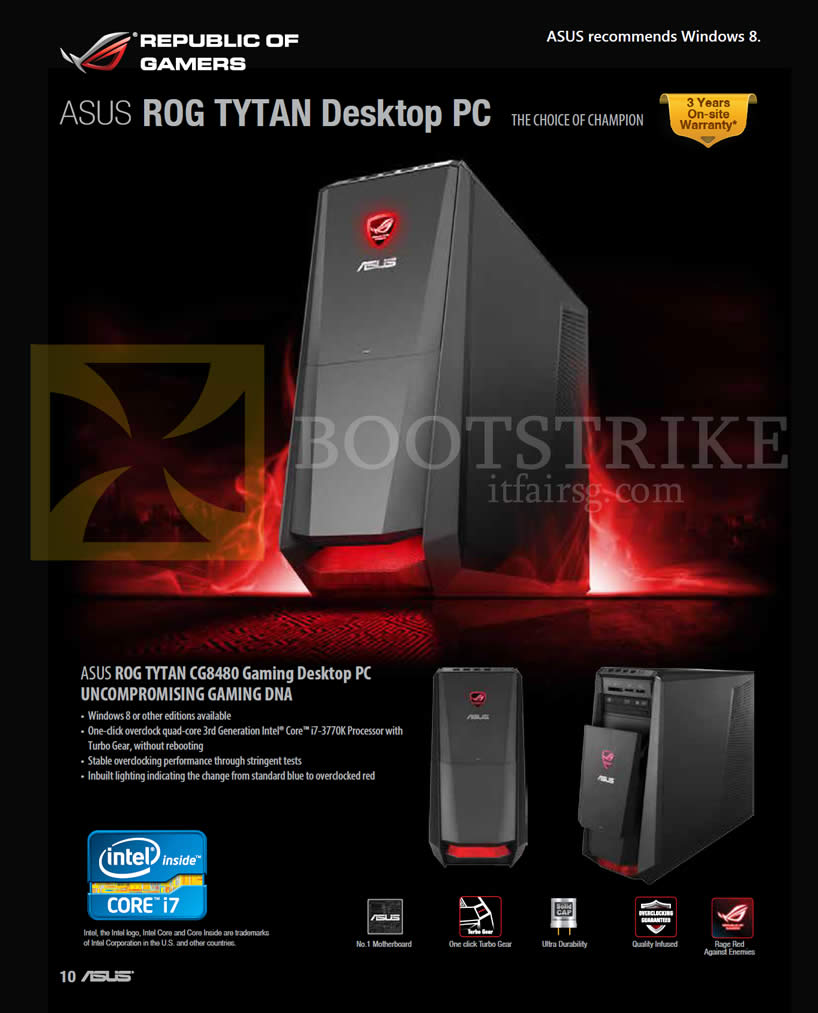 PC SHOW 2013 price list image brochure of ASUS Desktop PC ROG Tytan CG8480