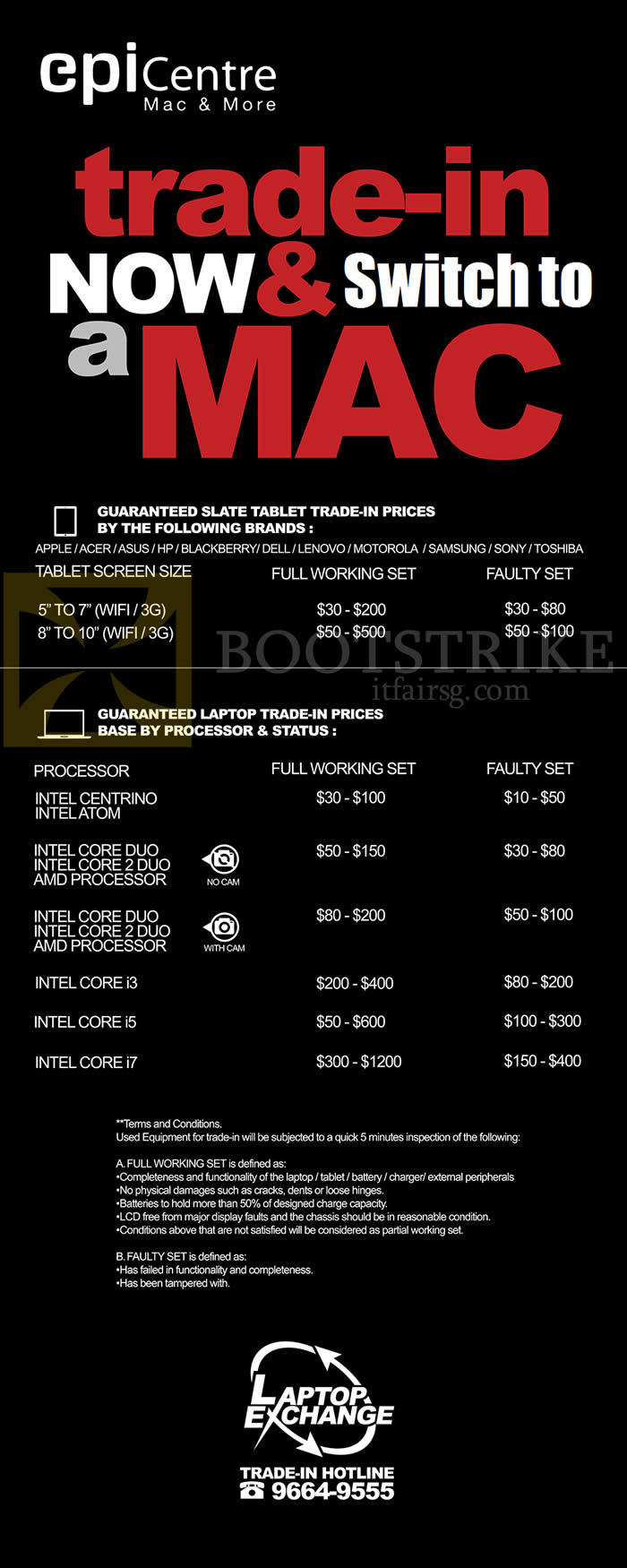 PC SHOW 2013 price list image brochure of EpiCentre Trade In Trade Up