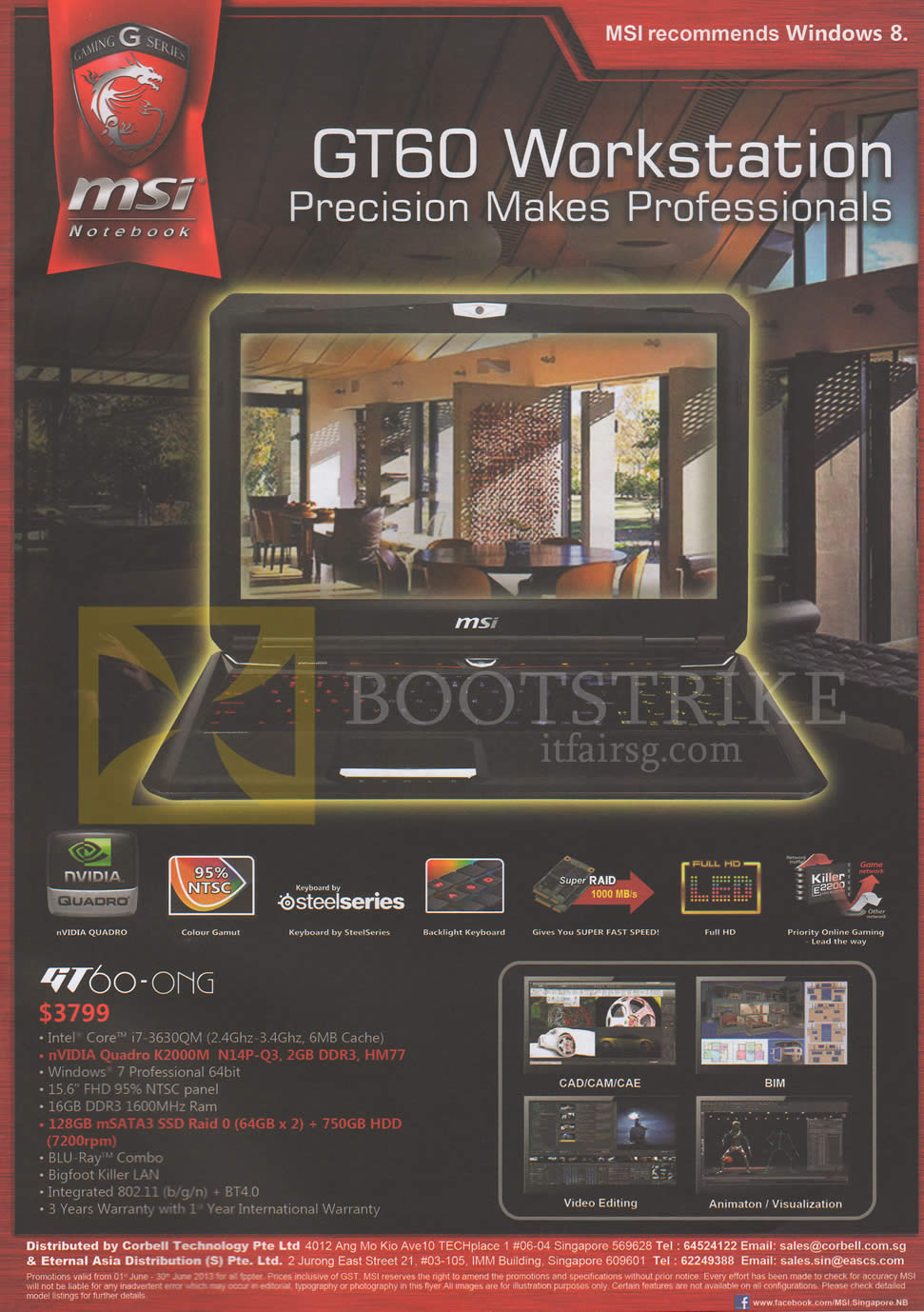 PC SHOW 2013 price list image brochure of MSI Notebook GT60-0NG