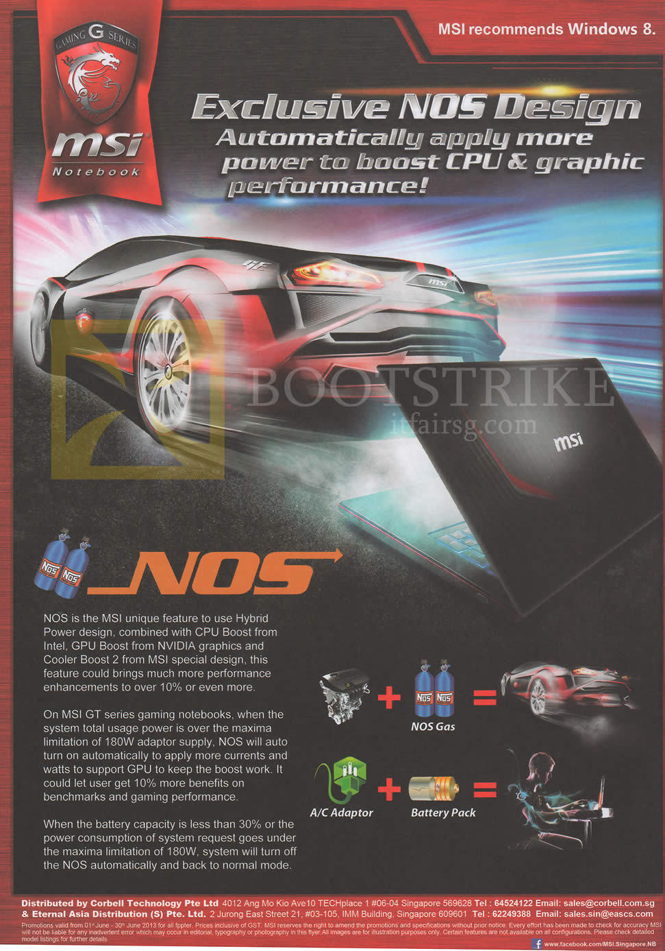 PC SHOW 2013 price list image brochure of MSI Notebooks NOS Design
