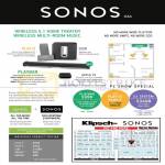Sonos Wireless 5.1 Home Theatre Wireless Multi Room Music, Free Apple TV, Playbar, Play, 5.1 System