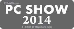 Singapore PC SHOW 2014 IT Show Exhibition @ Singapore Expo 5 - 8 Jun 2014