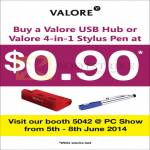 Valore USB Hub, Valore 4-in-1 Stylus Pen